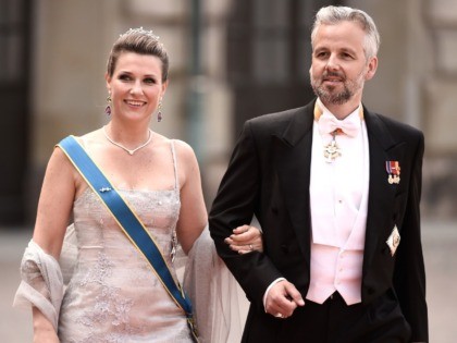 STOCKHOLM, SWEDEN - JUNE 13: Princess Maertha Louise of Norway and her husband Ari Behn at