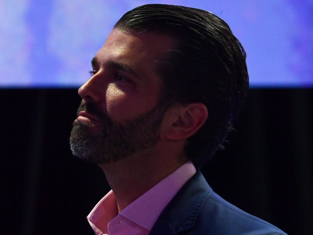 Son of the US president Donald Trump Jr. attends the Turning Point USA Student Action Summ