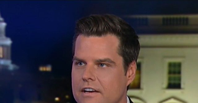 Gaetz: Biden Defense Department Sacrificing Our Capabilities ‘on the Altar of Wokeism’