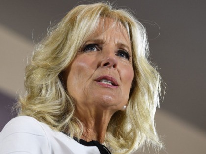 Jill Biden, wife of former US vice president Joe Biden, speaks during her husband's first campaign event as a candidate for US President at Teamsters Local 249 in Pittsburgh, Pennsylvania, April 29, 2019. (Photo by SAUL LOEB / AFP) (Photo credit should read SAUL LOEB/AFP via Getty Images)