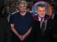 (INSET: Fusion GPS co-founder Glenn Simpson) President Trump's one-time campaign manager Paul Manafort arrives at Manhattan Supreme Court June 27, 2019 for his arraignment on mortgage fraud charges. - US President Donald Trump has openly mulled a pardon for Manafort, but should he be freed from federal custody, he could …