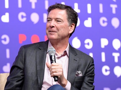 NASHVILLE, TENNESSEE - OCTOBER 26: James Comey speaks onstage during the 2019 Politicon at