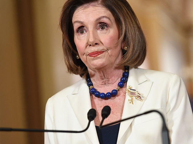 US Speaker of the House Nancy Pelosi speaks about the impeachment inquiry of US President