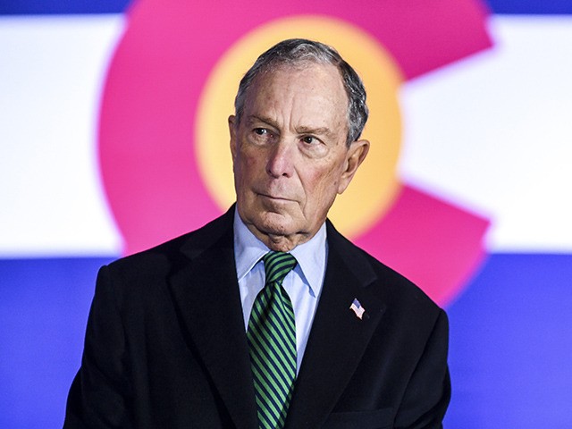 AURORA, CO - DECEMBER 05: Democratic presidential candidate, former New York City Mayor Michael Bloomberg waits to speak at an event to introduce his gun safety policy agenda at the Heritage Christian Center on December 5, 2019 in Aurora, Colorado. The event, which was closed to the public, was held …