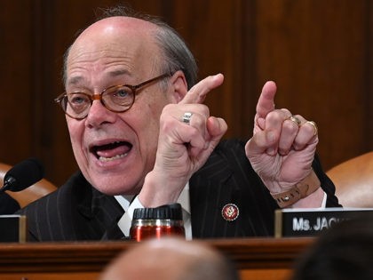 US Congressman Steve Cohen (C), D-TN, speaks during the House Judiciary Committee's markup of House Resolution 755, Articles of Impeachment Against President Donald Trump, on Capitol Hill in Washington, DC, on December 12, 2019. (Photo by JIM WATSON / AFP) (Photo by JIM WATSON/AFP via Getty Images)