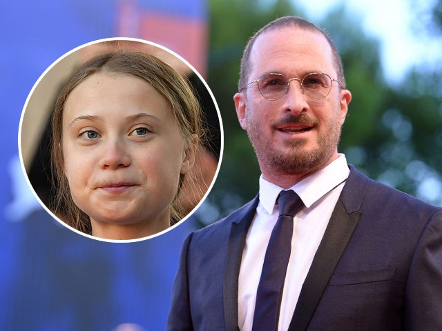 Director Darren Aronofsky attends the premiere of the movie "Mother" presented i