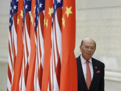 BEIJING, CHINA - NOVEMBER 9: Commerce Secretary Wilbur Ross arrives at a state dinner at the Great Hall of the People on November 9, 2017 in Beijing, China. Trump is on a 10-day trip to Asia. (Photo by Thomas Peter - Pool/Getty Images)
