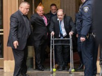 NEW YORK, NY - DECEMBER 11: Movie producer Harvey Weinstein arrives at criminal court on December 11, 2019 in New York City. Weinstein returned to court for a ruling on whether he will remain free on bail or if his bail will be raised to $5 million before his trial …