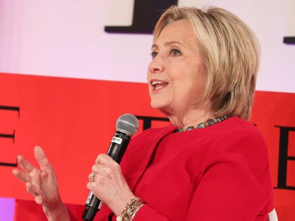 NEW YORK, NEW YORK - APRIL 23: Hillary Clinton participates in a panel discussion during the TIME 100 Summit 2019 on April 23, 2019 in New York City. (Photo by Brian Ach/Getty Images for TIME)