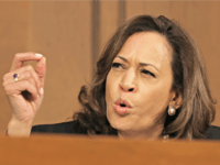 WASHINGTON, DC - SEPTEMBER 04: U.S. Sen. Kamala Harris (D-CA) delivers remarks as Supreme Court nominee Judge Brett Kavanaugh appears for his confirmation hearing before the Senate Judiciary Committee in the Hart Senate Office Building on Capitol Hill September 4, 2018 in Washington, DC. Kavanaugh was nominated by President Donald …