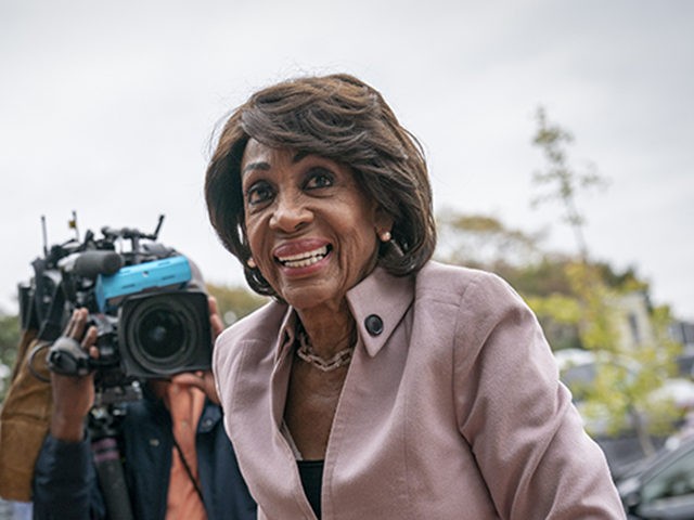 House Financial Services Committee Chairwoman Maxine Waters, D-Calif., arrives for a Democratic Caucus meeting on Capitol Hill in Washington, Tuesday, Oct. 29, 2019. (AP Photo/J. Scott Applewhite)