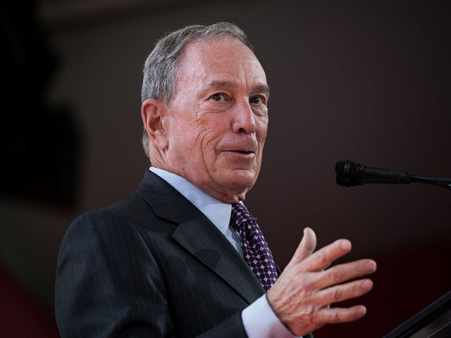 NEW YORK, NY - SEPTEMBER 13: Former New York City Mayor Michael Bloomberg delivers remarks