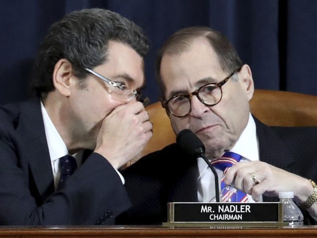 Norm Eisen and Jerry Nadler (Drew Angerer / Associated Press)