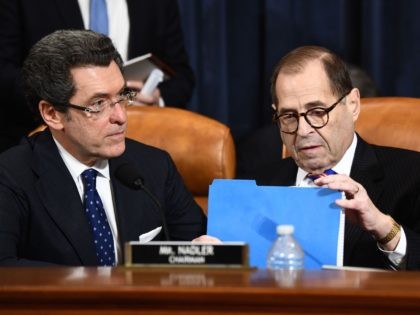 Norm Eisen and Jerry Nadler (Brendan Smialowski / AFP / Getty)