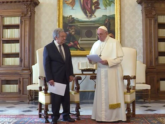 pope and UN