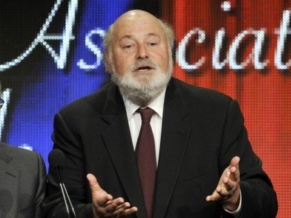 Norman Lear, left, and Rob Reiner accept the Heritage Award for the classic television series "All in the Family" at the 2013 TCA Awards at the Beverly Hilton Hotel on Saturday, Aug. 3, 2013 in Beverly Hills, Calif. (Photo by Chris Pizzello/Invision/AP)