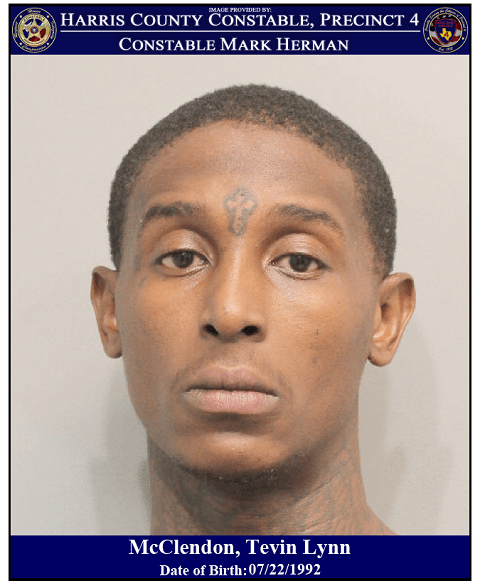 Harris County Precinct 4 Constable's Office deputies arrested Tevin Lynn McClendon for allegedly kidnapping and sexually assaulting a woman. (Photo: Harris County Precinct 4 Constable's Office)