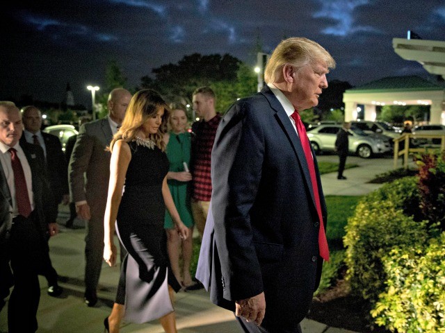 Trumps Attend Church Service in West Palm Beach on Christmas Eve