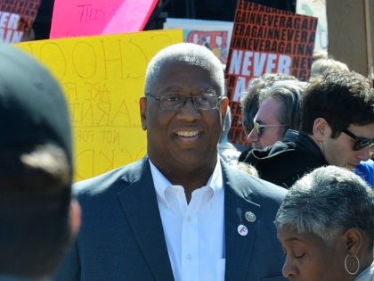 WASHINGTON, DC - MARCH 24: Virginia Congressman Donald McEachin attends the March for Our