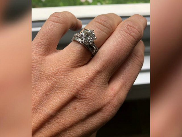 An unnamed Melbourne suburban couple recovered wedding and engagement rings in time for Ch