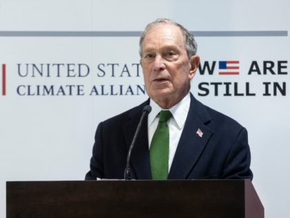 MADRID, SPAIN - DECEMBER 10: Democratic Presidential candidate and former New York City Mayor Michael Bloomberg speaks at a conference during COP25 Climate Summit on December 10, 2019 in Madrid, Spain. The COP25 conference brings together world leaders, climate activists, NGOs, indigenous people and others for two weeks in an …