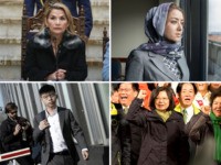 Joshua Wong, Mihrigul Tursun, Jeanine Áñez, and Tsai Ing-wen