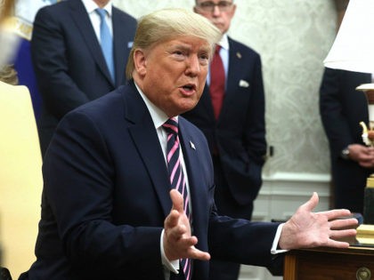 WASHINGTON, DC - DECEMBER 13: U.S. President Donald Trump speaks to members of the media d