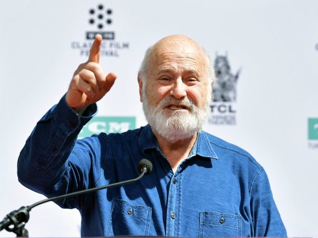 HOLLYWOOD, CALIFORNIA - APRIL 12: Rob Reiner speaks onstage at the Hand and Footprint Ceremony: Billy Crystal at the 2019 10th Annual TCM Classic Film Festival on April 12, 2019 in Hollywood, California. (Photo by Emma McIntyre/Getty Images for TCM)
