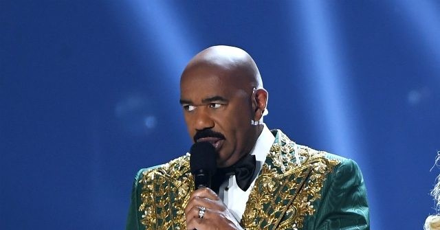 Watch: Steve Harvey Rolls His Eyes After Reading Climate Change ...