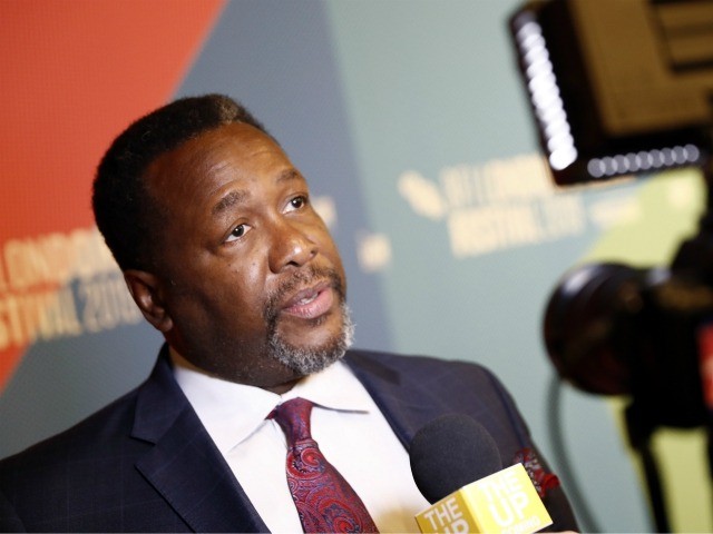 LONDON, ENGLAND - OCTOBER 02: Wendell Pierce speaks to the media at the "Clemency&quo