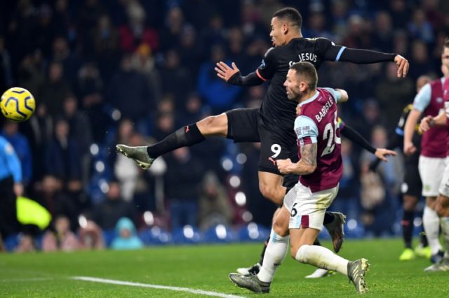Jesus finds goal touch as Man City bounce back to thrash Burnley