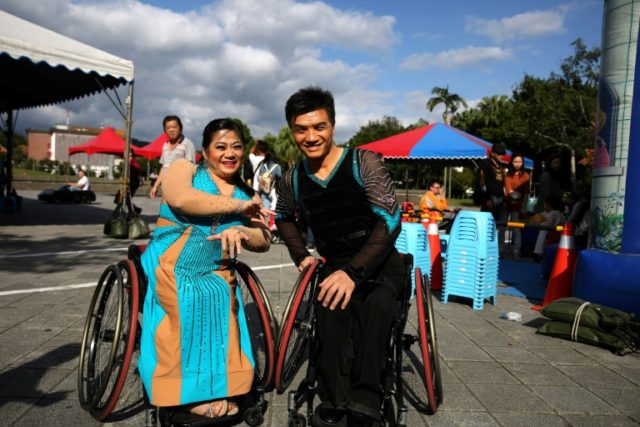 Taiwan's wheelchair athletes find love on the dance floor