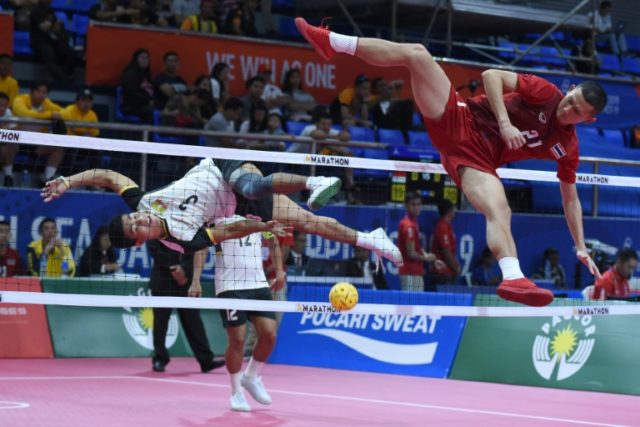 Thailand sepak takraw team spring to SEA Games gold
