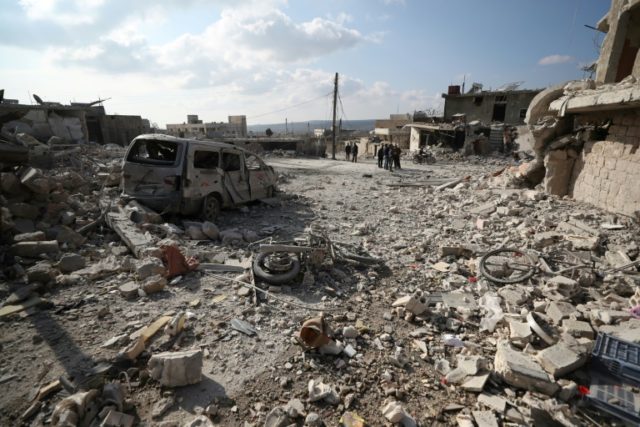 Air strikes kill 12 civilians in northwest Syria: monitor