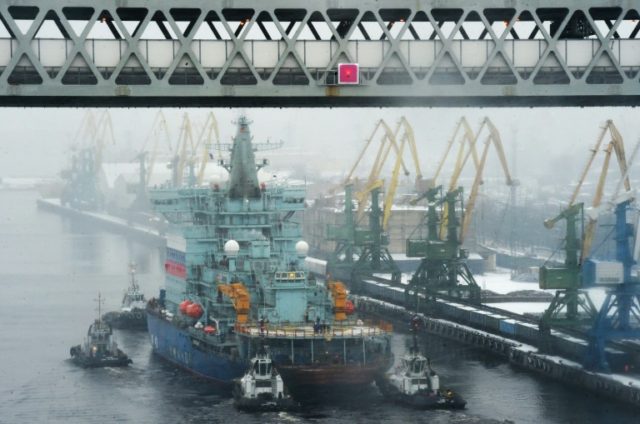 Russian nuclear-powered giant icebreaker completes test run