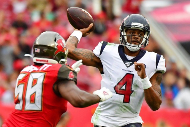 Texans clinch NFL playoff spot by beating Buccaneers