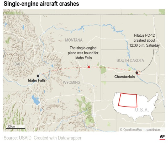 Weather Delays South Dakota Plane Crash Investigation - Breitbart