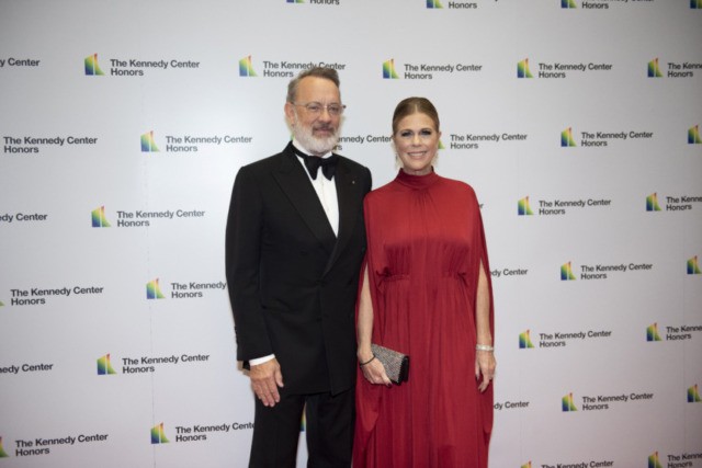 2019 Kennedy Center Honors Tom Hanks, Rita Wilson 2014 Kennedy Center Honoree Tom Hanks and his wife, Rita Wilson, arrive at the State Department for the Kennedy Center Honors State Department Dinner on Saturday, Dec. 7, 2019, in Washington. (AP Photo/Kevin Wolf) The Associated Press