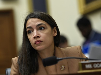 Rep. Alexandria Ocasio-Cortez, D-N.Y., listens during a House Financial Services Committee hearing on Capitol Hill in Washington, Tuesday, Oct. 22, 2019, on housing finance plans. (AP Photo/Susan Walsh)