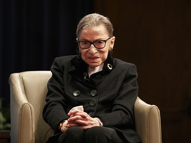 Supreme Court Justice Ruth Bader Ginsberg attends Georgetown Law's second annual Ruth Bade