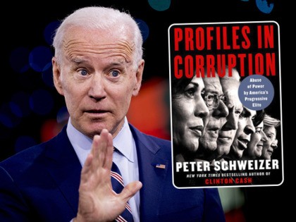 (INSET: Cover of Peter Schweizer's book 'Profiles in Corruption') Democratic presidential