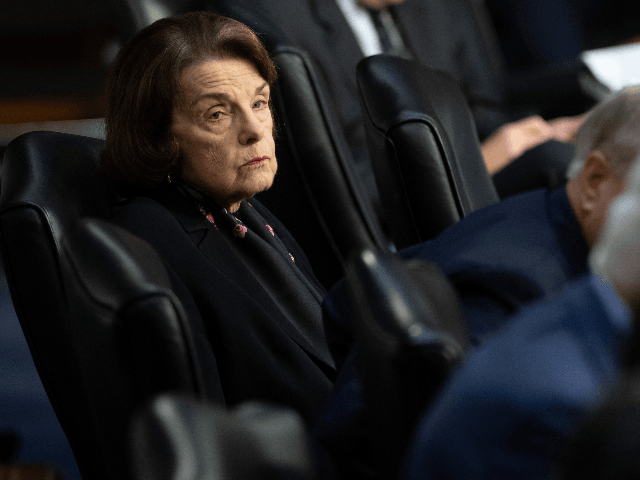 Senate Judiciary Ranking Member Dianne Feinstein, Democrat of California, attends a Senate