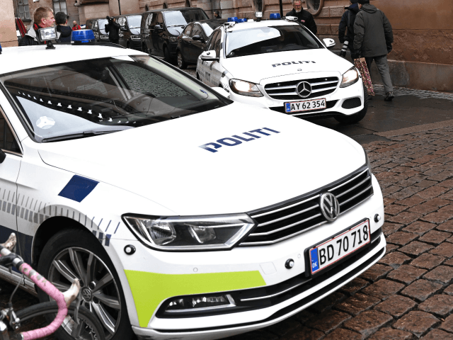 Police arrive at Copenhagen City Court in Copenhagen on Thursday, December 12, 2019. - Twe