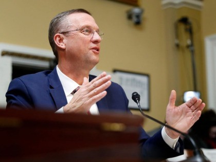 House Judiciary Committee ranking member Rep. Doug Collins, R-GA,speaks during a meeting of a House Rules Committee hearing on the impeachment against President Donald Trump, December 17, 2019, on Capitol Hill in Washington,DC. (Photo by Andrew Harnik / POOL / AFP) (Photo by ANDREW HARNIK/POOL/AFP via Getty Images)