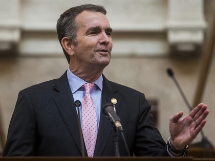 RICHMOND, VA - JANUARY 08: Gov. Ralph Northam delivers the State of the Commonwealth address at the Virginia State Capitol on January 8, 2020 in Richmond, Virginia. The 2020 legislative session began today under Democratic control. (Photo by Zach Gibson/Getty Images)