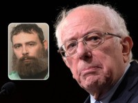 (INSET: Mugshot of Kyle Jurek) WASHINGTON, DC - JANUARY 09: Sen. Bernie Sanders (I-VT), listens during a press conference on Capitol Hill presenting the No War Against Iran Act on Thursday, January 9, 2020 in Washington, DC. The No War Against Iran Act denies funding for unauthorized military force against …