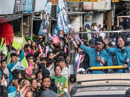 TAIPEI, TAIWAN - JANUARY 10: Taiwans current president and Democratic Progressive Party pr