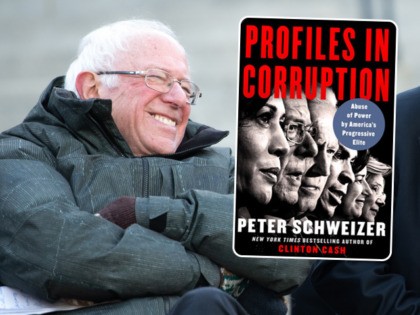 (INSET: Cover of Peter Schweizer's book 'Profiles in Corruption' COLUMBIA, SC - JANUARY 20