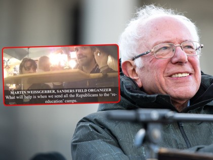 (INSET: Bernie Sanders field organizer) COLUMBIA, SC - JANUARY 20: Democratic presidential