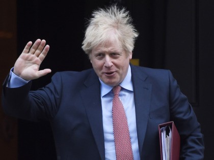 LONDON, ENGLAND - JANUARY 29: British Prime Minister, Boris Johnson departs for Prime Mini